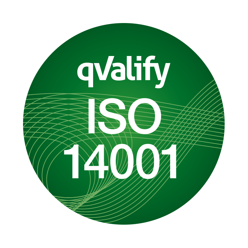 Logotyp för ISO 14001