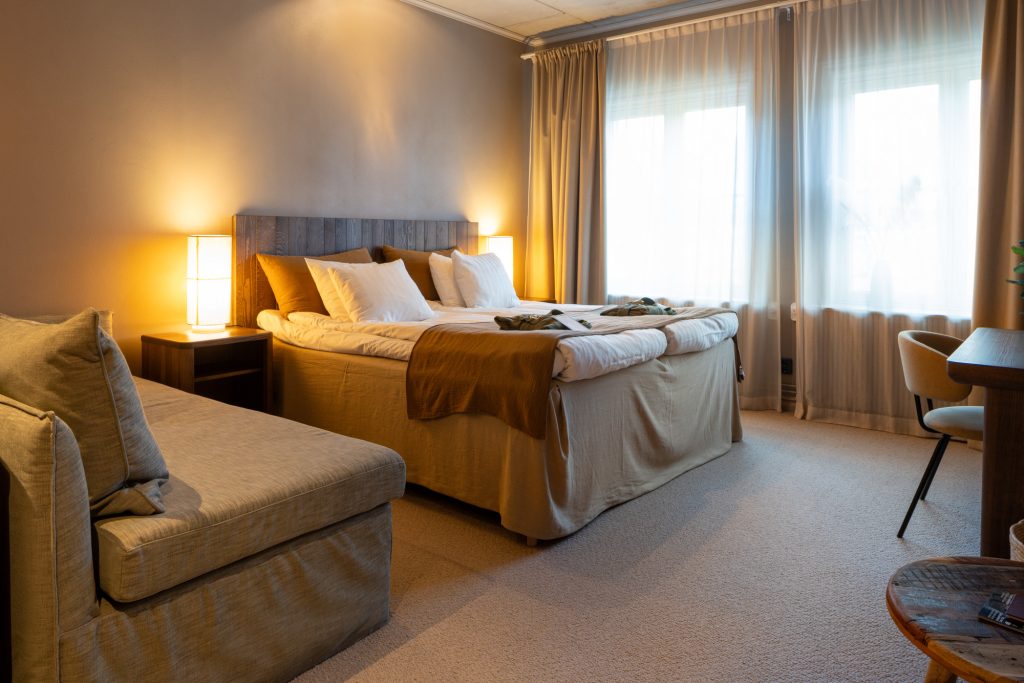 Hotellrum på Högbo Brukshotell